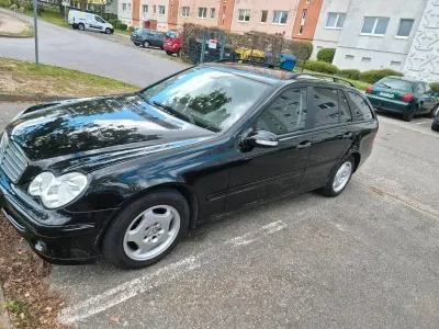 Brugt Mercedes C180 143 HK (105 kW) 2007 Sort Stationcar