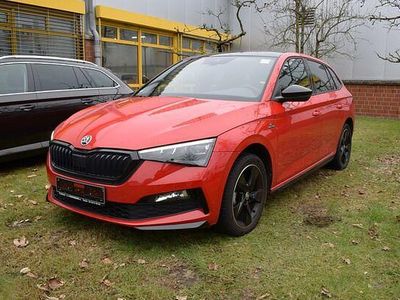 Gebraucht Skoda Scala Monte Carlo 95 PS (69 kW) 2021 Rot Kleinwagen