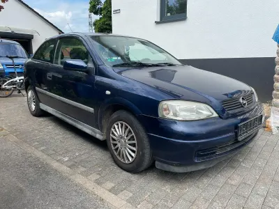 Gebraucht Opel Astra 69 PS (50 kW) 1999 Blau Coupé