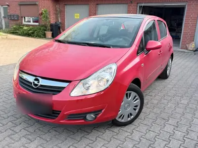 Gebraucht Opel Corsa 80 PS (58 kW) 2007 Rot Kleinwagen