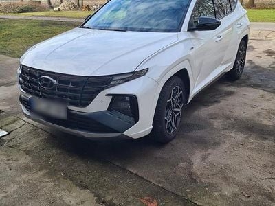 Gebraucht Hyundai Tucson N Line 150 PS (110 kW) 2024 Weiß SUV