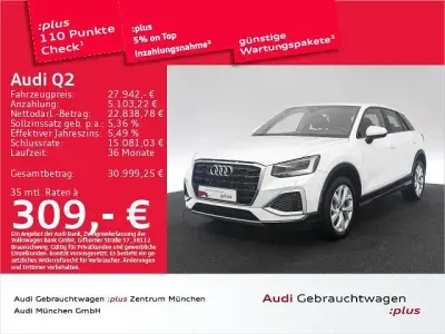 Gebraucht Audi Q2 Advanced Plus 150 PS (110 kW) 2023 Ibisweiß SUV