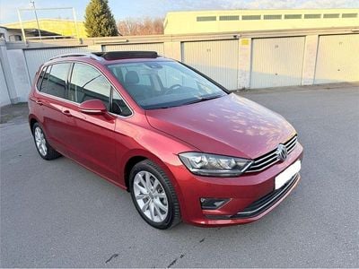 Gebraucht VW Golf Sportsvan Highline 150 PS (110 kW) 2016 Rot Van / Kleinbus