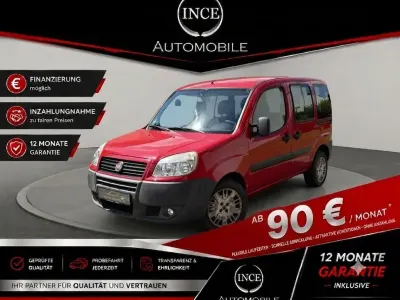 Gebraucht Fiat Doblò Active 77 PS (56 kW) 2009 Rot Van / Kleinbus