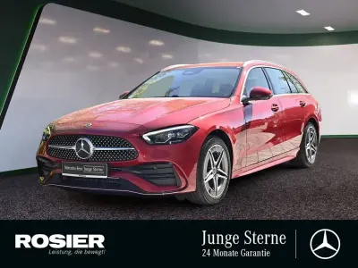 Używany Mercedes C300e Advanced 197 KM (144 kW) 2025 Czerwony Kombi