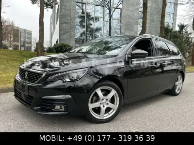Gebraucht Peugeot 308 SW Allure GT-Line 131 PS (96 kW) 2018 Schwarz Kombi
