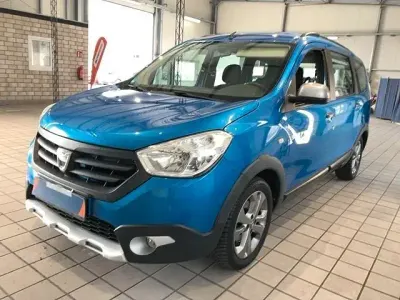 Brugt Dacia Lodgy Stepway 116 HK (85 kW) 2016 Blå MPV