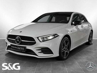Gebraucht Mercedes A250 AMG 160 PS (117 kW) 2020 Unilack polarweiß Limousine