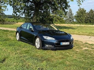 Gebraucht Tesla Model S 269 kW (367 PS) 2013 Blau Kleinwagen