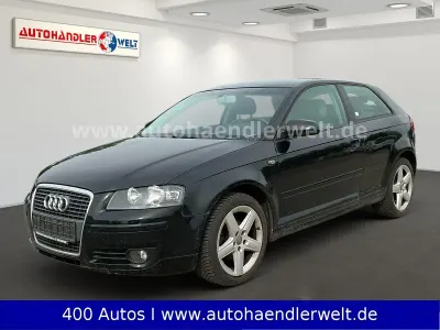 Gebraucht Audi A3 Attraction 102 PS (75 kW) 2007 Schwarz Kleinwagen