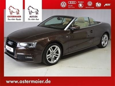 Gebraucht Audi A5 Cabriolet S-Line 177 PS (130 kW) 2012 Braun metallic Cabrio