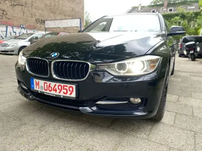 Gebraucht BMW 316 Sport Line 136 PS (100 kW) 2013 Schwarz Kombi