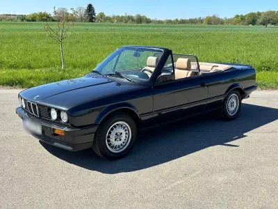 Gebraucht BMW 320 Cabriolet Shadowline 129 PS (94 kW) 1989 Schwarz Cabrio