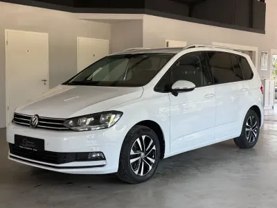 Gebraucht VW Touran United 150 PS (110 kW) 2020 Weiß Van / Kleinbus