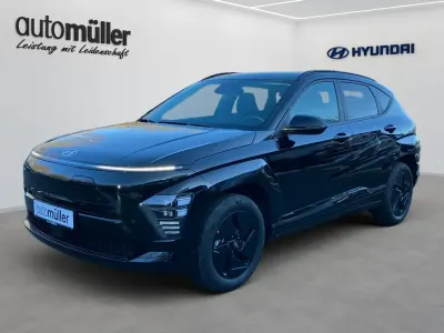 Gebraucht Hyundai Kona Trend 99 kW (135 PS) 2026 Schwarz abyss black / mic SUV