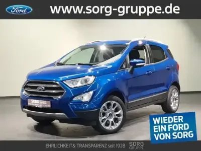 Gebraucht Ford Ecosport Titanium 125 PS (91 kW) 2018 Blau SUV