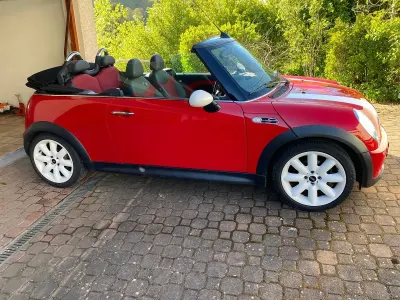 Brugt Mini Cooper S Cabriolet 170 HK (125 kW) 2006 Rød Cabriolet