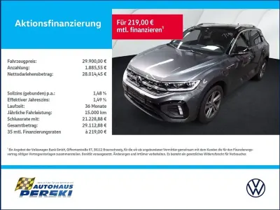 Gebraucht VW T-Roc Cabriolet R-line 150 PS (110 kW) 2025 Grau SUV