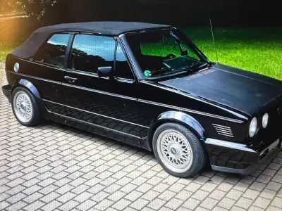 Gebraucht VW Golf Cabriolet Sportline 98 PS (72 kW) 1992 Schwarz Cabrio