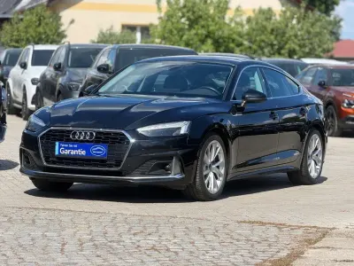 Gebraucht Audi A5 Sportback Advanced 204 PS (150 kW) 2021 Mythosschwarz metallic Kleinwagen