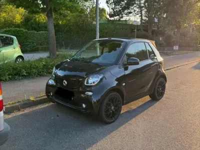 Gebraucht Smart ForTwo Cabrio Prime 90 PS (66 kW) 2019 Schwarz Cabrio