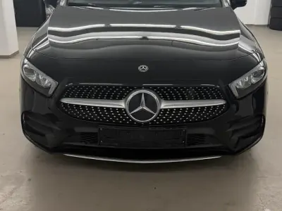 Brugt Mercedes A180 AMG line 136 HK (100 kW) 2019 Sort Hatchback