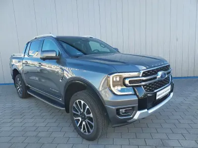 Brugt Ford Ranger Platinum 241 HK (177 kW) 2024 Grå Pickup / Ladvogn