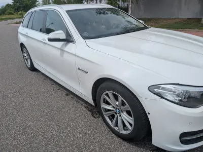 Gebraucht BMW 520 Luxury Line 190 PS (139 kW) 2015 Weiß Kombi