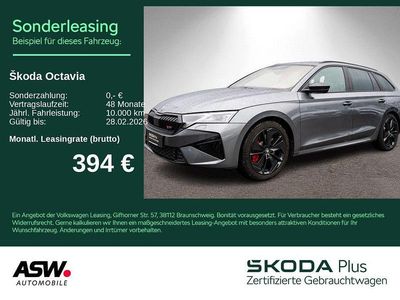 Graphitegrau metallic Gebraucht 2025 Skoda Octavia RS Kombi | 39.960 € (Etwas zu teuer)