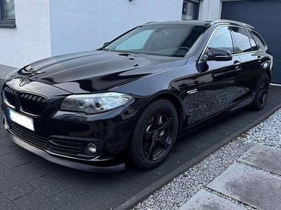 Schwarz Gebraucht 2015 BMW 525 Luxury Line Kombi | 16.499 € (Fairer Preis)