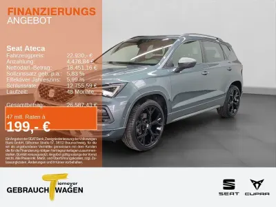 Brugt Seat Ateca Beats 150 HK (110 kW) 2021 Grå SUV