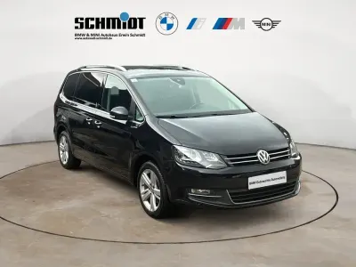 Gebraucht VW Sharan Highline 184 PS (135 kW) 2016 (schwarz)  deep black perleffekt Van / Kleinbus