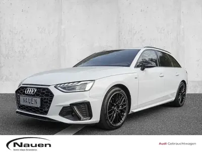 Gebraucht Audi A4 S-Line 204 PS (150 kW) 2024 Gletscherweiß metallic Kombi