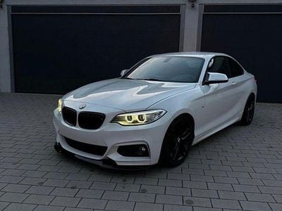 Second-hand BMW 220 Sport Line 184 CP (135 kW) 2014 Alb Coupe