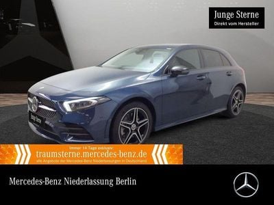 Denimblau Gebraucht 2022 Mercedes A250 AMG Limousine | 24.890 € (Guter Preis)