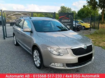 Gebraucht Skoda Superb 140 PS (102 kW) 2011 Braun Kombi
