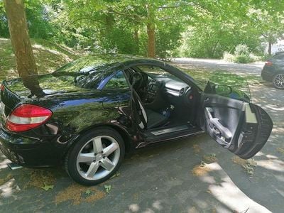 Gebraucht Mercedes SLK200 Edition 163 PS (119 kW) 2007 Schwarz Cabrio