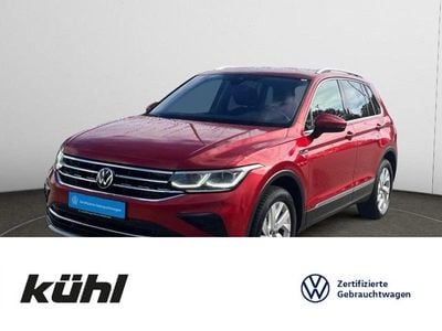 Kings red metallic Gebraucht 2021 VW Tiguan Elegance SUV | 32.690 € (Fairer Preis)