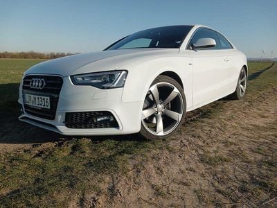 Gebraucht Audi A5 S-Line 170 PS (125 kW) 2015 Weiß Coupé