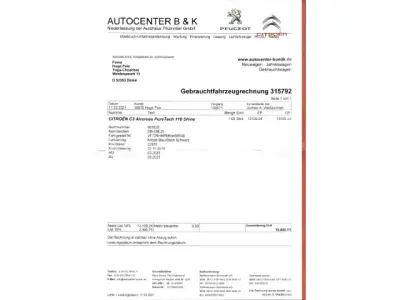 Gebraucht Citroën C3 Aircross