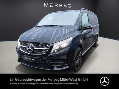 Gebraucht Mercedes V300 AMG line 237 PS (174 kW) 2023 Obsidianschwarz Van / Kleinbus