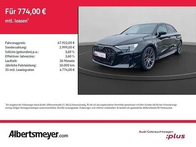 Gebraucht Audi RS3 Ambiente 294 PS (216 kW) 2025 Schwarz Limousine