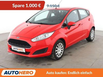Gebraucht Ford Fiesta Trend 95 PS (69 kW) 2016 Rot Limousine