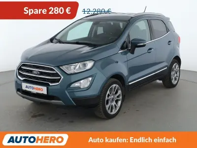 Gebraucht Ford Ecosport Titanium 101 PS (74 kW) 2019 Blau SUV