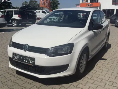 Gebraucht VW Polo Trendline 60 PS (44 kW) 2010 Weiß Kleinwagen