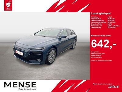 Plasmablau Gebraucht 2025 Audi A6 e-tron S-Line Kombi | 69.945 € (Etwas zu teuer)