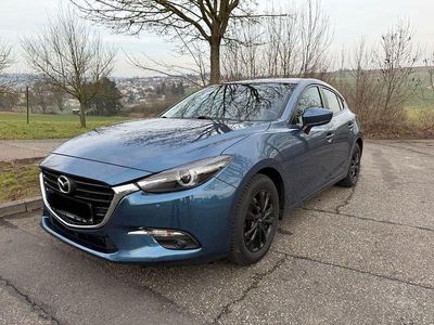 Gebraucht Mazda 3 Sports-Line 165 PS (121 kW) 2017 Blau Limousine