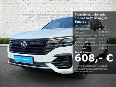Brugt VW Touareg R-line 231 HK (169 kW) 2019 Hvid SUV