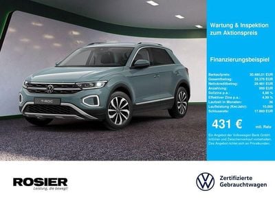 Blau / petroleum blue Gebraucht 2025 VW T-Roc Style SUV | 30.480 € (Superpreis)