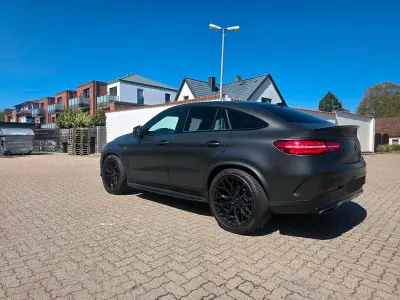 Brugt Mercedes GLE350 2016 Sort Coupe